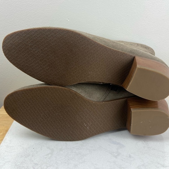 BANDOLINO Xerissa Suede Studded Leather Western Boots - Picture 2 of 13